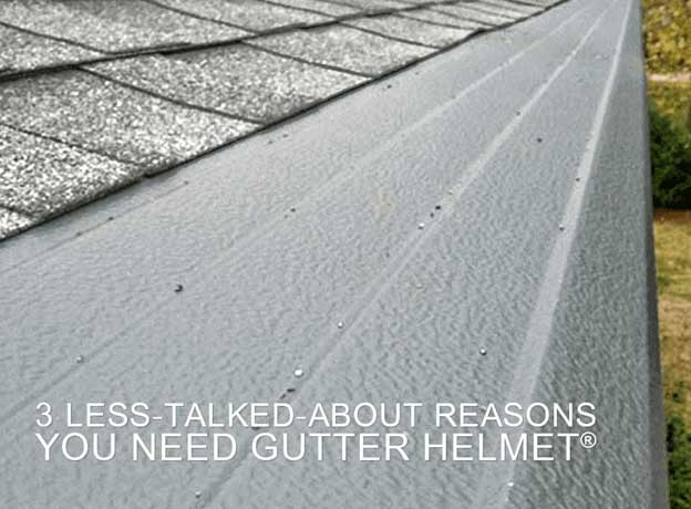 Reasons you need gutter helmet
