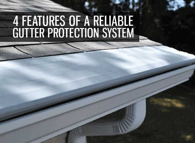 Reliable gutter protection system