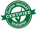 Gutter Helmet Certified Installer Logo