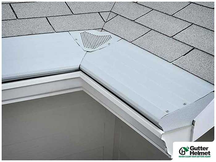 new gutter helmet installation in South & North Carolina